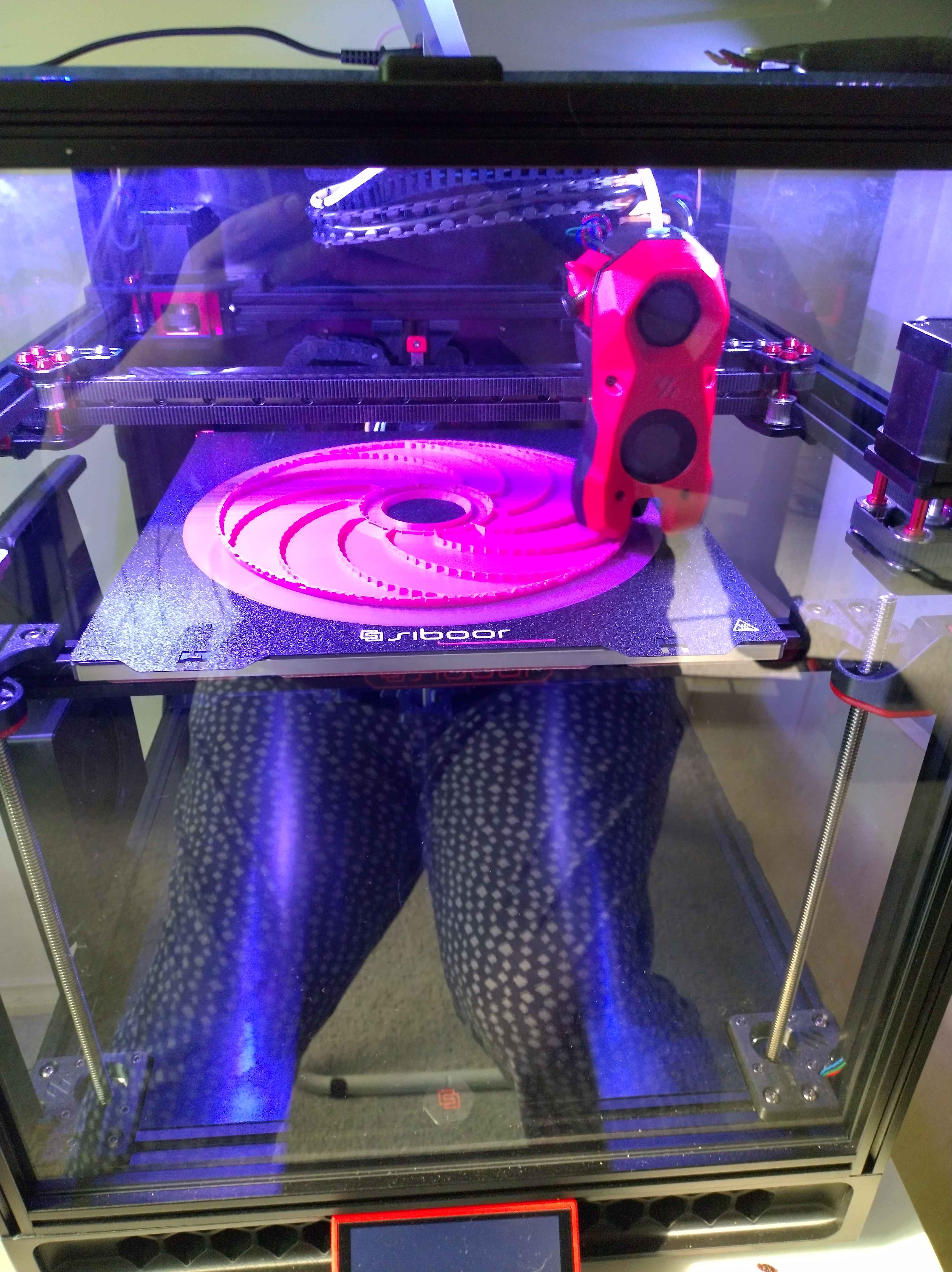 Frame Lights turned on